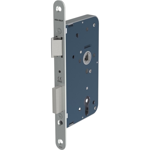 ASSA ABLOY 2420 Deurslot | DM60mm | PC72mm | krukgat 8mm | voorplaat staal gelakt 24x235mm rechthoekig | DR 1+3/2+4 - 7262531