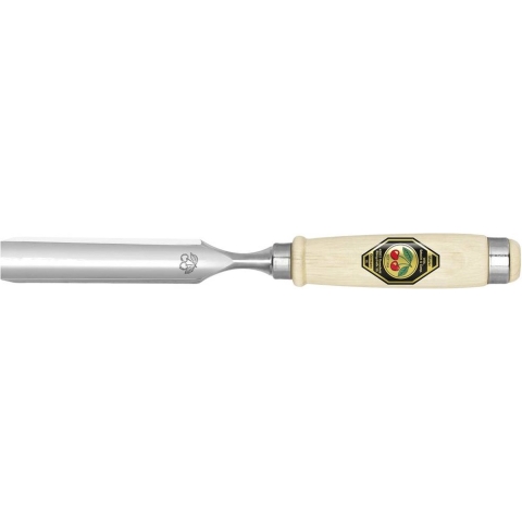 Kirschen Holbeitel | snedeb. 30mm + 2 stalen klemgereedsch. | heft van wit beukenhout Ulm vorm | 1 stuk - 1431030 1431030