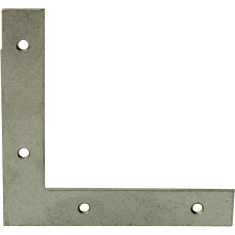 GB rechte raamhoek 100x18x1.5 verzinkt | 100 stuks - 17233100