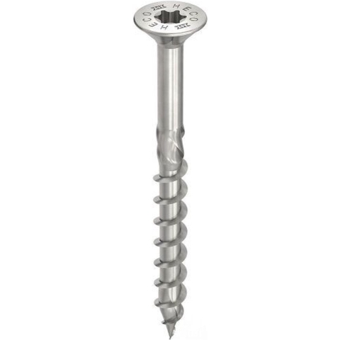 Heco Topix-plus 5,0 x 100 vk T-20 dd rvs A2; 100 stuks - HC61798