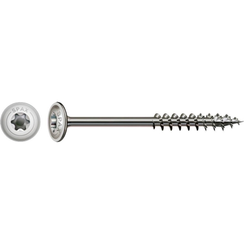 SPAX 0257000601005 Houtschroef 6 mm 100 mm T-STAR plus RVS A2 100 stuk(s)