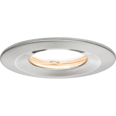 Paulmann Coin Slim LED-inbouwlamp voor badkamer LED 6 W IP65 IJzer (geborsteld)