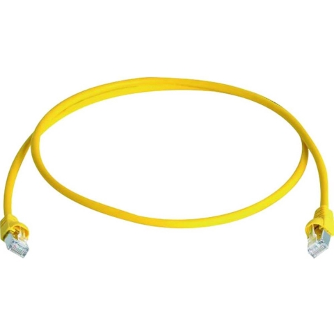 Telegärtner 100009132 RJ45 Netwerkkabel, patchkabel CAT 6A S/FTP 25.00 m Geel Vlambestendig, Halogeenvrij, UL gecertificeerd 1 stuk(s)