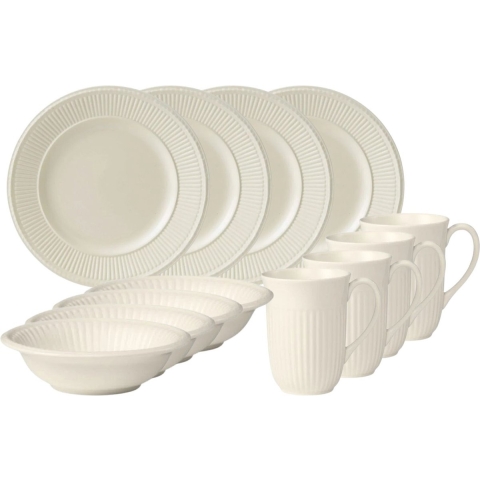 Wedgwood Ontbijtset Edme - 12-delig / 4 personen
