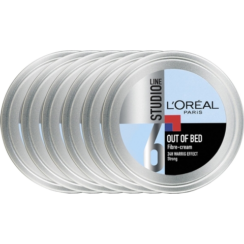 6x L'Oréal Studio Line Special FX Out of Bed Fibre Cream 150 ml