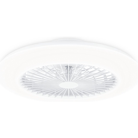 Philips Lighting Amigo Plafondventilator 20 W, 42 W (Ø x h) 490 mm x 137 mm Glittereffect