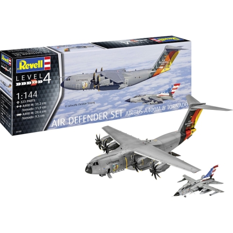 Revell 1/144 Air Defender Set (Airbus A400M & Tornado)