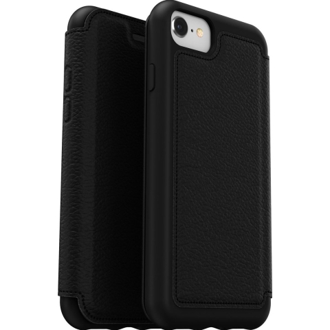 Otterbox Strada Folio - Pro Pack Backcover Apple iPhone 7, iPhone 8, iPhone SE (2nd Gen), iPhone SE (3rd Gen) Zwart