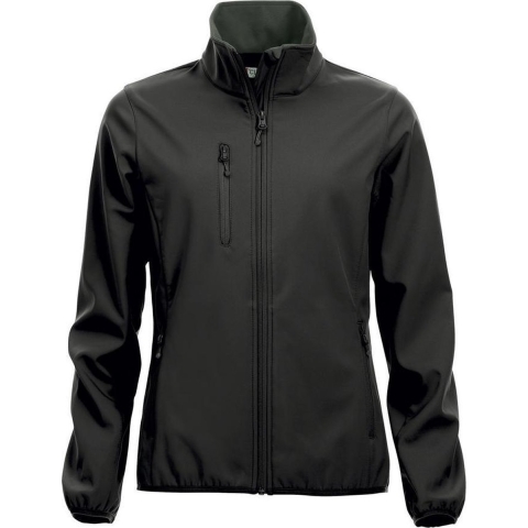 Clique 020915 Basic Softshell Jacket Ladies - Zwart - XL