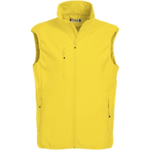 Clique 020911 Basic Softshell Vest - Lemon - XS