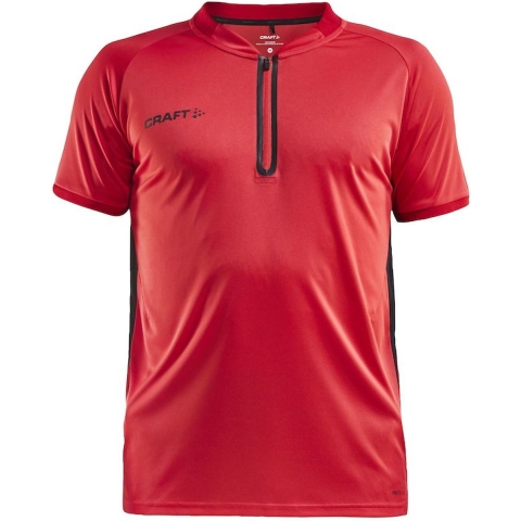 Craft 1908225 Pro Control Impact Polo M - Bright Red/Black - L