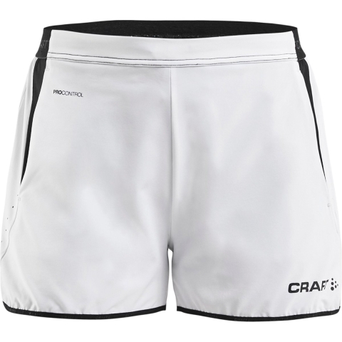 Craft 1908238 Pro Control Impact Shorts W - White/Black - XS