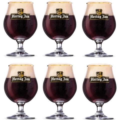Hertog Jan Bierbokaal op Voet - 250 ml - 6 stuks