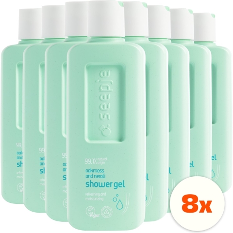 8x Seepje Eikenmos en Neroli Douchegel 300 ml