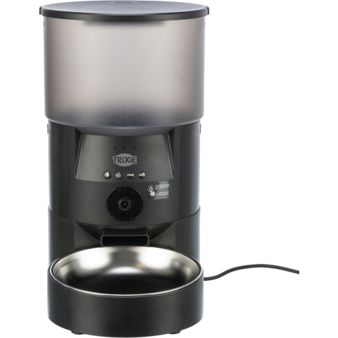Trixie voederautomaat TX-C Smart - 3 liter - interactief met camera Per stuk