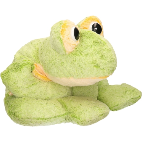 Mega grote pluche kikker knuffel dier - appelgroen - 97 cm - dieren -
