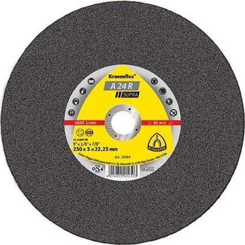 Klingspor A 24 R Supra 13456 Doorslijpschijf recht 180 mm 25 stuk(s) Staal