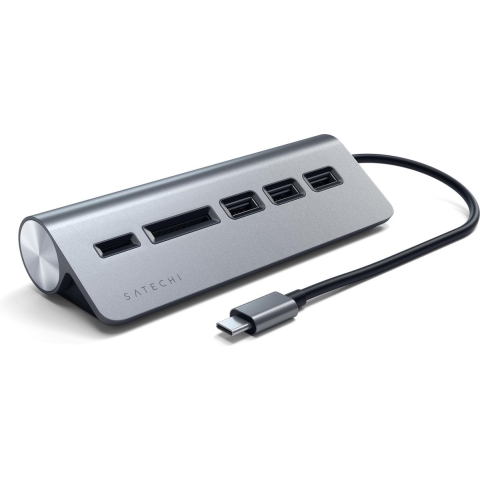 Satechi ST-TCHCRM USB-combi-hub Spacegrijs