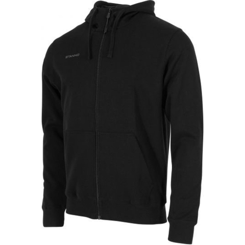 Stanno 465005K Base Hooded Full Zip Sweat Top Kids - Black - 128