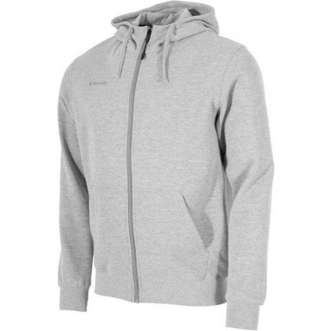 Stanno 465005K Base Hooded Full Zip Sweat Top Kids - Grijs - 128