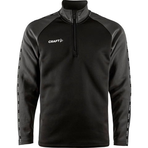 Craft 1912731 Squad 2.0 Half Zip M - Black/Granite - XXL