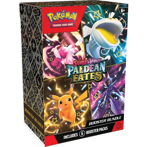Pokemon TCG Scarlet & Violet Paldean Fates Booster 6-Pack
