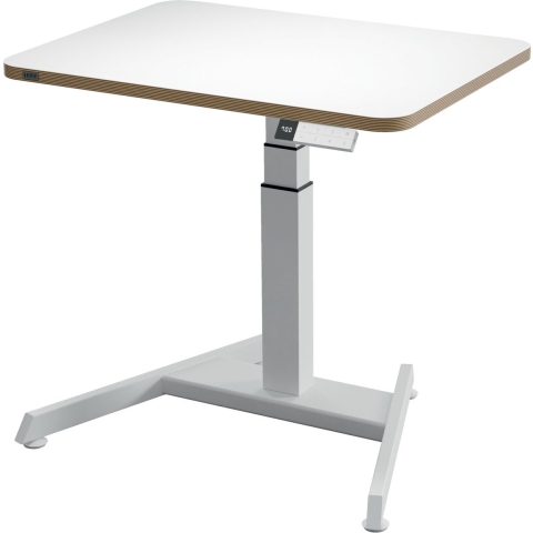 Leitz 65340001 Zit-sta-bureau Kleur tafelblad: Wit Elektrisch in hoogte verstelbaar, In hoogte verstelbaar Hoogte (max.): 1300 mm