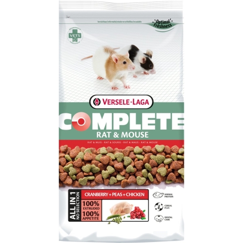 Versele-Laga Complete Rat & Mouse muizen- en rattenvoer 2 x 2 kg
