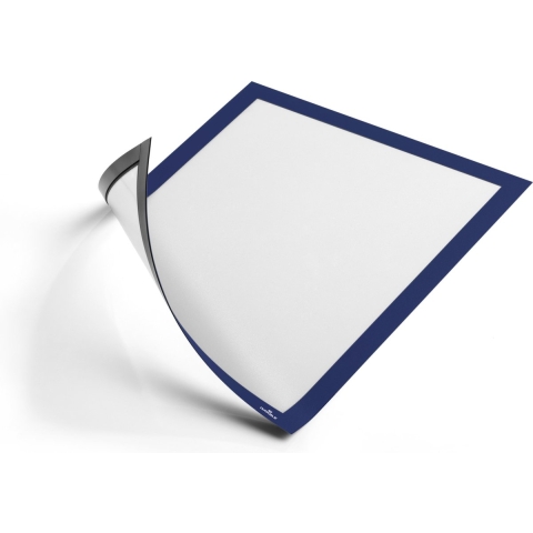 Durable Magneetkader | DIN A4 donkerblauw | magneethoudend | 5 stuks in zak - 486907 486907