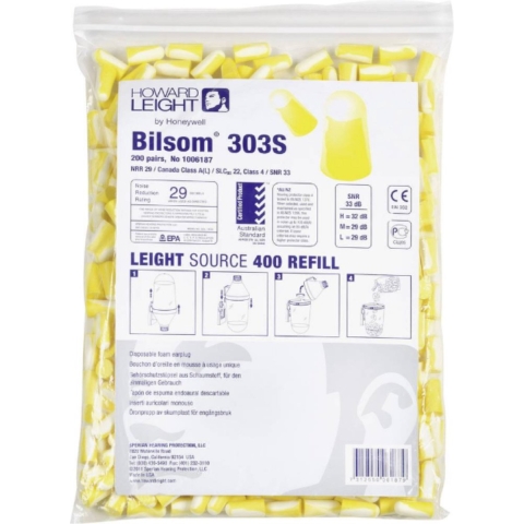 Honeywell Howard Leight Oordopje | EN 352-2 SNR 33 DB | navulverpakking | mt. S | 200 paar - 1006187 - 1006187