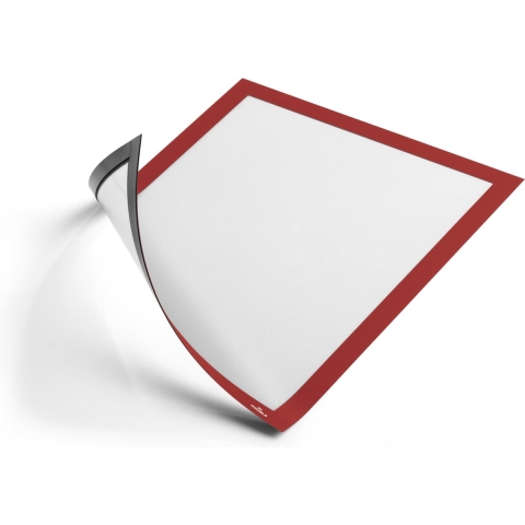Durable Magneetkader | DIN A4 rood | magneethoudend | 5 stuks in zak - 486903 486903