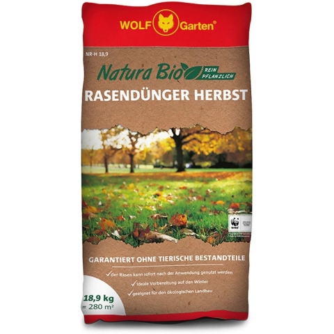 Wolf Garten Natura Bio Gazonmest Herfst NR-H 18,9 - 3852570