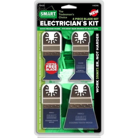 SMART UN TRA 4+1st Blad assorti elektricien - H4EMK+1 H4EMK+1