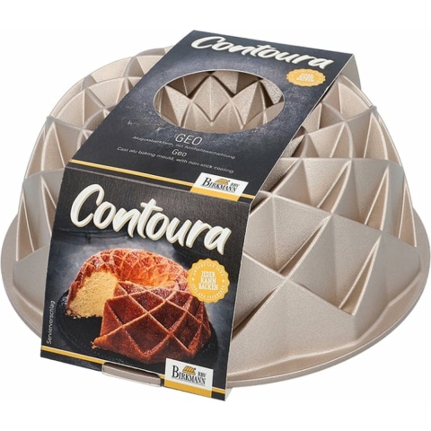 Birkmann Tulband / Bakvorm - Contoura Geo - Gietaluminium - ø 23 cm