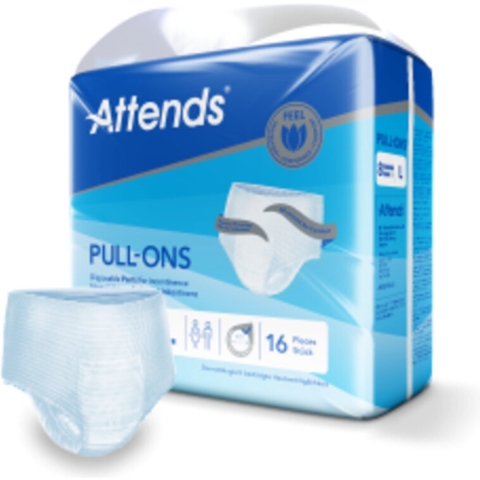 Attends Pull-Ons 8L 16 stuks