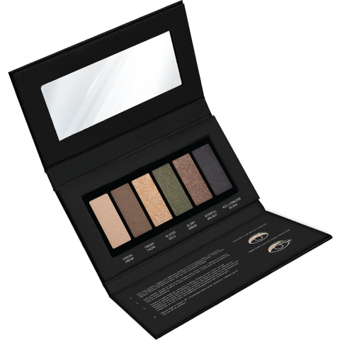 Couleurs de Noir Soft Touch Eyeshadow Palette 03 Forest Green | 1 stuk