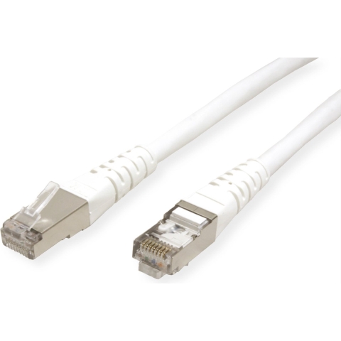 ROLINE patchkabel Cat.6 (Klasse E) S/FTP (PiMF), wit, 20 m