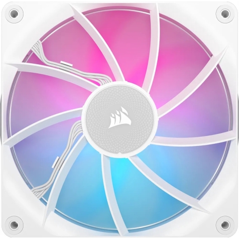 Corsair iCUE LINK RX140 RGB PC-ventilator Wit (b x h x d) 140 x 140 x 25 mm Incl. LED-verlichting