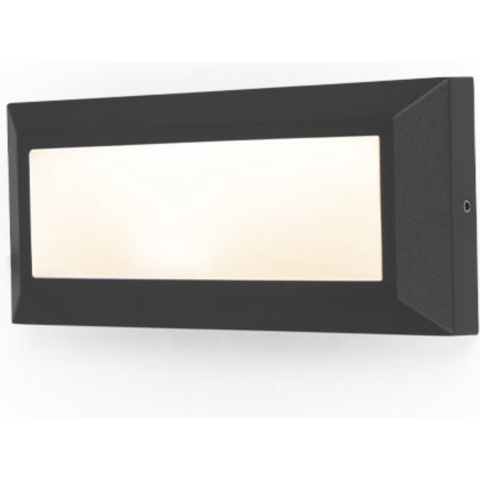 Lutec HELENA 5191605012 LED-buitenlamp (wand) LED LED 11 W Zwart