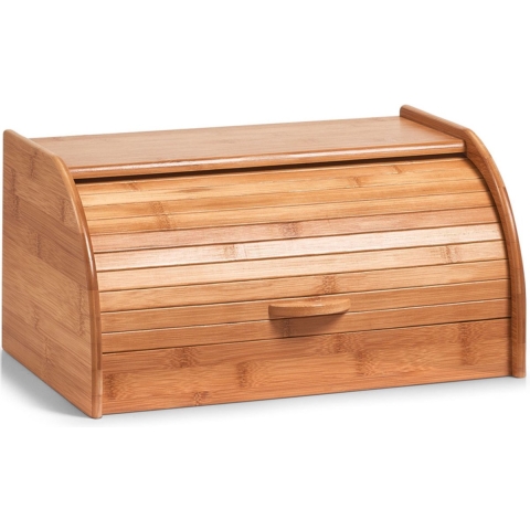 Zeller broodtrommel de Luxe - Bamboe - met deksel - 40 x 26 x 20 cm - 20 liter - Brooddoos -