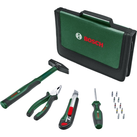 Bosch Groen Easy handgereedschap starterset 14-stuks - 1600A02BY3