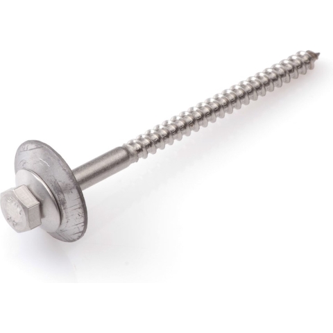 Dak&Gevel Golfplaatbout Rvs-A2 Sw-11 H3S 7X130 | 35 stuks - 6306.30.58902