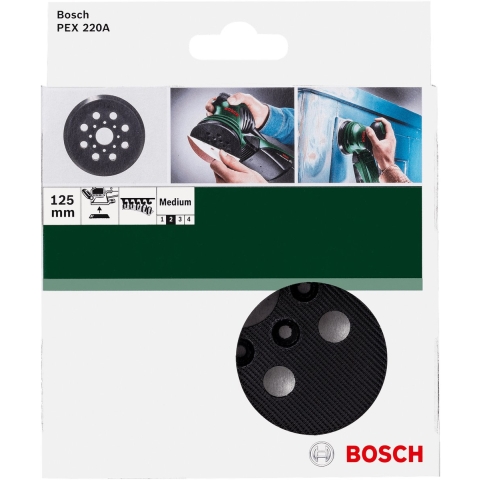 Bosch Accessoires Schuurblad medium-hard Ø 125 mm - 2609256D64