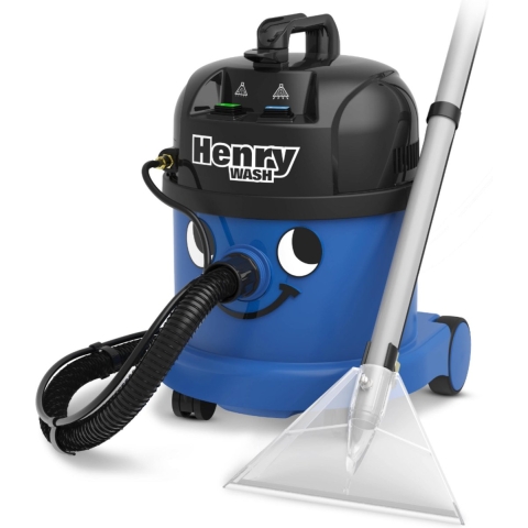 Numatic Henry Wash met kit HVW3702 Blauw | Vloer-&Tapijtreinigers | Huishouden&Woning - Reiniging | 5028965848036
