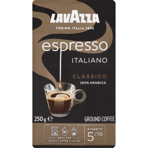 8x Lavazza Espresso Italiano Classico filterkoffie 250 gr