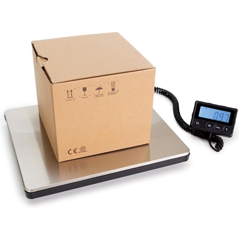 Digitale pakketweegschaal met extern display 100 kg / 10 g Perel
