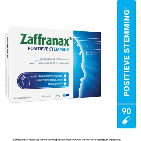 Zaffranax Positieve Stemming | 90 capsules