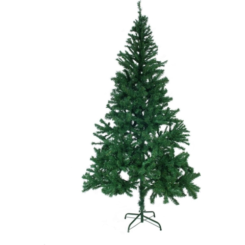 Europalms 83500107 Kunstkerstboom Zilverspar Groen Standaard 210 cm