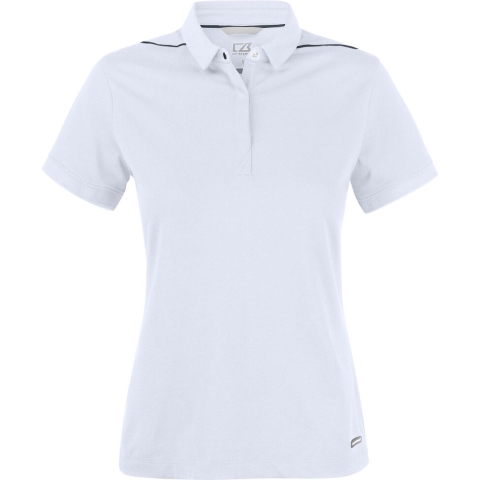 Cutter & Buck 354423 Advantage Performance Polo Lds - Wit - XS