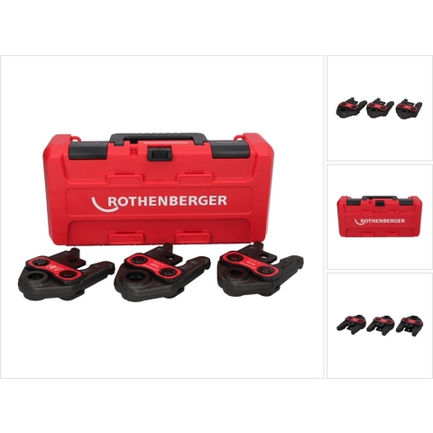 Rothenberger Werkstukklemmen-set | 32 kN nom. wijdte 16-20-26 mm type TH | 1 stuk - 015063X 015063X